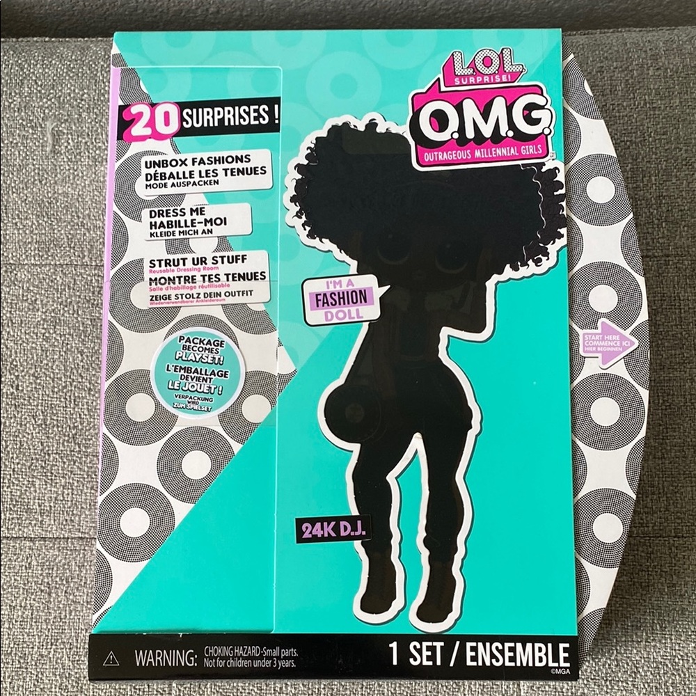 🎄NEW Unopened 24k D.J. Lol Surprise Doll  20 surprises
